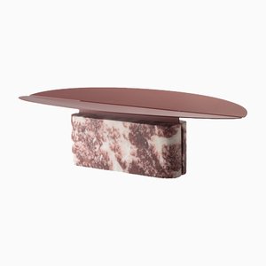 Marble and Steel Centerpiece by Alessandra Grasso for Kimano