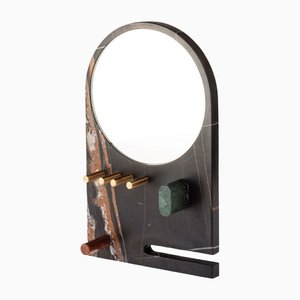 Miroir de Porte Moody en Marbre par Cecilia Alemagna pour Kimano