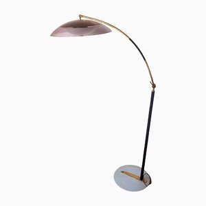 Stehlampe mit Schirm aus Acrylglas von Stilux Milano, 1960er