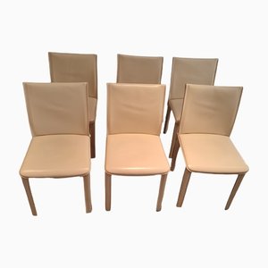 Ivory Chairs from Arper, Set of 6