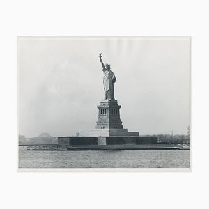 Statue of Liberty, USA, 1960s, Black & White Photograph