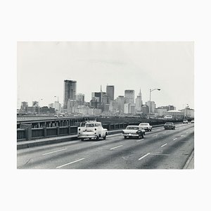 Fotografia in bianco e nero di Dallas, Texas, Stati Uniti, anni '60