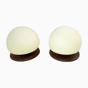 Mushroom Table Lamps, Set of 2