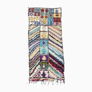 Vintage Multicolor Boucheouite Rug