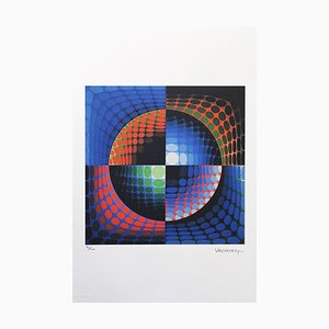 Victor Vasarely, 1970s, Op Art Lithograph