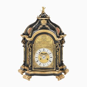 Horloge d'Architecture Style Baroque Romain par Peter Lo Beptter, 1758