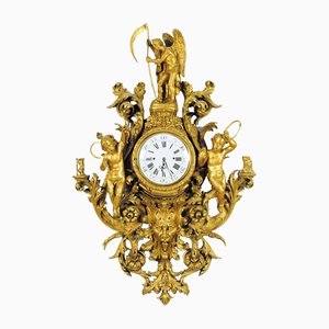 Renaissance Style Clock With Cherubs