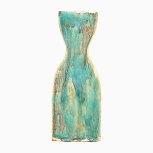 The Turquoise Woman Vase von Claudia Cauville