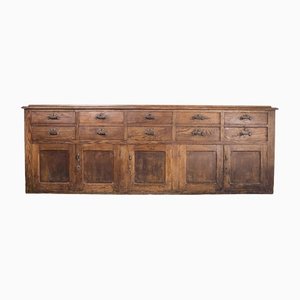 Large French Oak Kitchen Dresser or Sideboard, 1920