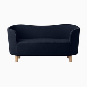 Blue and Natural Oak Raf Simons Vidar 3 Mingle Sofa from by Lassen
