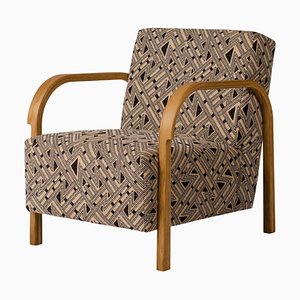 Jennifer Shorto / Makaline & Seafoam Arch Lounge Chair by Mazo Design