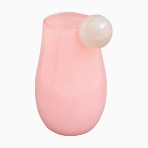 Milky Rose and Bubblegum Bon Bon Tea Glass by Helle Mardahl