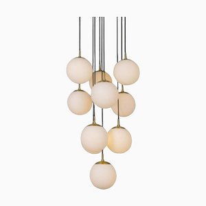 Globe Cluster 10 Chandelier by Pass