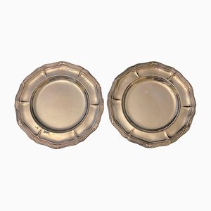 Assiettes en Argent, Set de 2