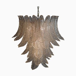 Italian Chandelier with Leaves from Barovier & Toso