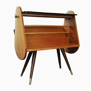 German Side Table with Magazine Rack by Ilse Möbel
