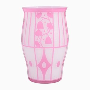 Opal & Pink Vase von Josef Hoffmann für Loetz, 1912