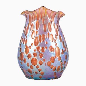 Pinke Vase von Loetz, 1900er