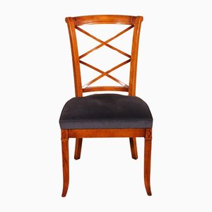 Directoire Style Chairs in Cherry Wood, Set of 8