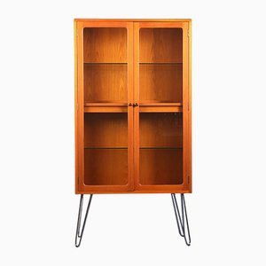 Big Glass Fresco Bar Cabinet on Hairpin Legs by Victor Wilkins for G-Plan, 1970s