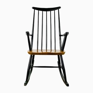Mid-Century Rocking Chair by Ilmari Tapiovaara for Asko, 1950s