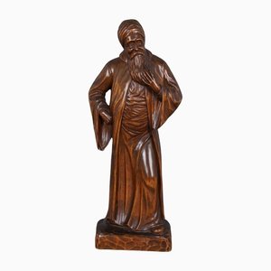 Figura religiosa de madera de Parno, 1946