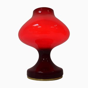 Lámpara de mesa Mid-Century de vidrio de Stepan Tabera, años 60