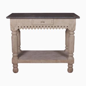 French Table with Slate Top