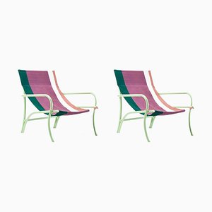 Verde Maraca Lounge Chair by Sebastian Herkner, Set of 2