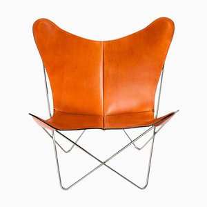 Trifolium Stuhl aus Haselnussholz und Stahl von Ox Denmarq