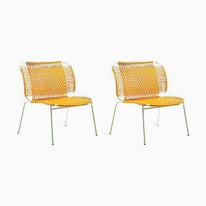 Honey Cielo Lounge Low Chair by Sebastian Herkner, Set of 2