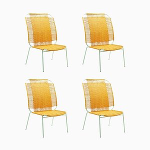 Honey Cielo Lounge High Chair by Sebastian Herkner, Set of 4