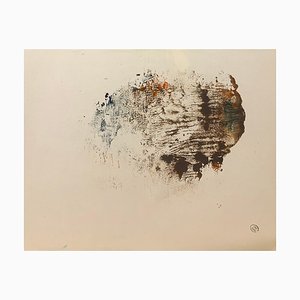 Dora Maar, Composition Abstraite, 1950s, Techniques Mixtes sur Papier