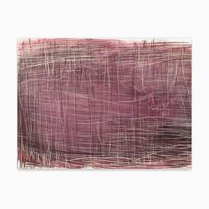 Margaret Neill, Arietta Series 2, 2022, Carboncillo, Tinta y Pastel sobre Papel
