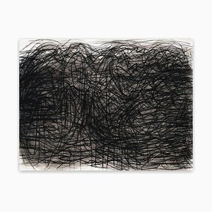 Margaret Neill, Arietta Series 1, 2022, carbone, inchiostro e pastello su carta