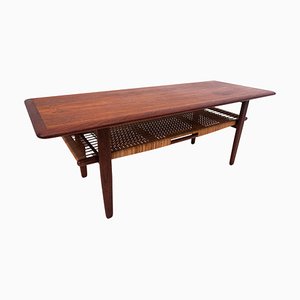Skandinavischer Mid-Century Modern Couchtisch aus Holz, 1960er