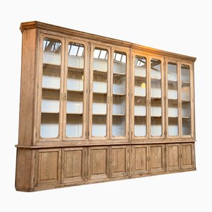 Large French Bookcase in Oak, 1930
