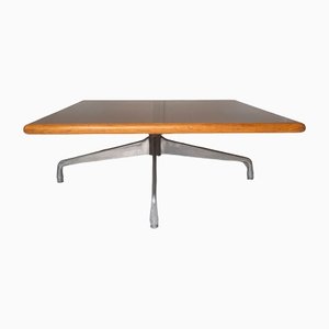 Tavolino basso quadrato girevole attribuito a Charles & Ray Eames per Herman Miller