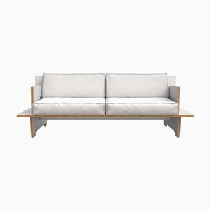 CINQUE Sofa in Weiß von Gio Aio Design
