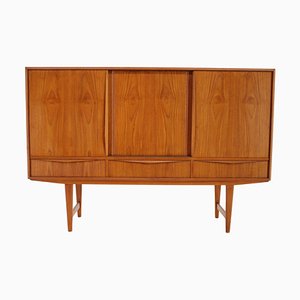 Dänisches Highboard aus Teak von EW Bach für Sejling Skabe, 1950er