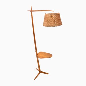 Lampadaire Mid-Century de Krasna Jizba, Tchéquie, 1950s