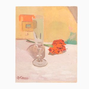 Q. Cano, Gemälde, 1960er, Öl auf Leinwand
