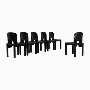 Mod. ‘121’ Dining Chairs by Afra & Tobia Scarpa, Set of 6