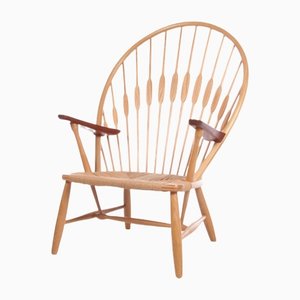 Dänischer JH-550 Peacock Chair von Hans J. Wegner für John Hansen, 1960er