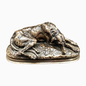 Bronze Greyhound by Paul Gayrard