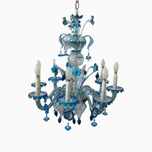 Vintage Murano Glass Chandelier Vintage from Company a.v.e.m.