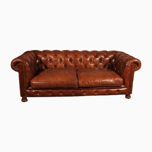 Chesterfield Sofa in Leather