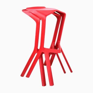 Miura Barstools by Konstantin Grcic for Plank, Italy, 1990s, Set of 2