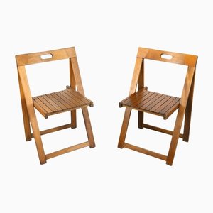 Set of Vintage Trieste Folding Chairs by Aldo Jacober