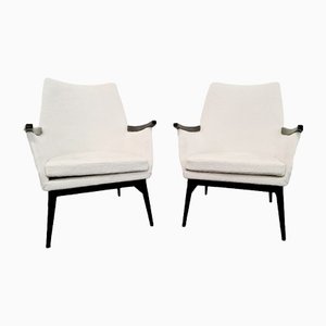 Mid-Century Sessel von Júlia Gaubek, 1970er, 2er Set